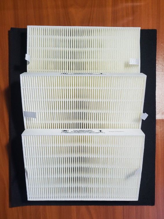 Genuine Original Honeywell HEPA filter P/N 30LBA100FB4 4in1 complete Set NEW