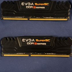 EVGA Super SC DDR 3 Series Ram 