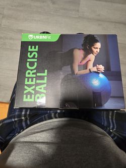 Exercise ball.