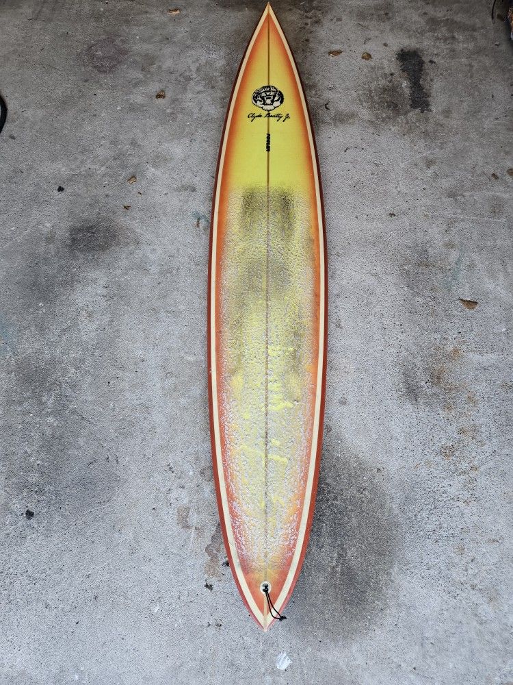 Clyde Beatty Jr, California Big Wave Surfboard