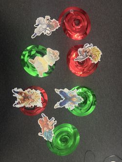 Dragon Ball Z Swirl Decorations