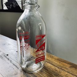 Antique Alpenrose Milk Bottle Made In 1(contact info removed)