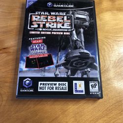 Nintendo GameCube - Star Wars Rebel Strike Preview Disc
