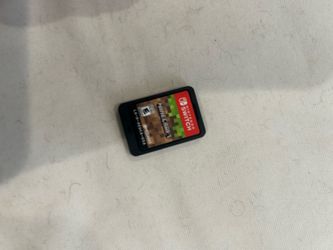 Nintendo switch Minecraft game card