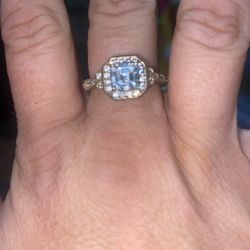 cubic zirconia ring