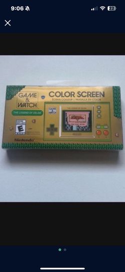 Game And Watch System / Console - Brand New - The Legend Of Zelda - Nintendo - Brand New 