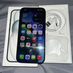 Black Apple iPhone 15 (unlocked)