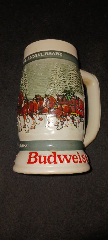 Budweiser Clydesdale 50th Anniversary  Mug