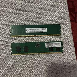 New 16GB Of DDR5 Ram