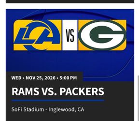 Rams vs packers