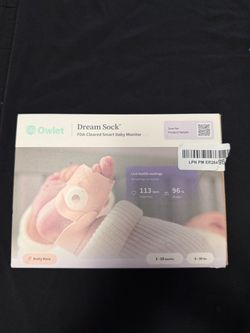 Owlet dream sock