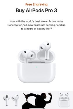 Airpods Pro 3 | Brand New Open Box