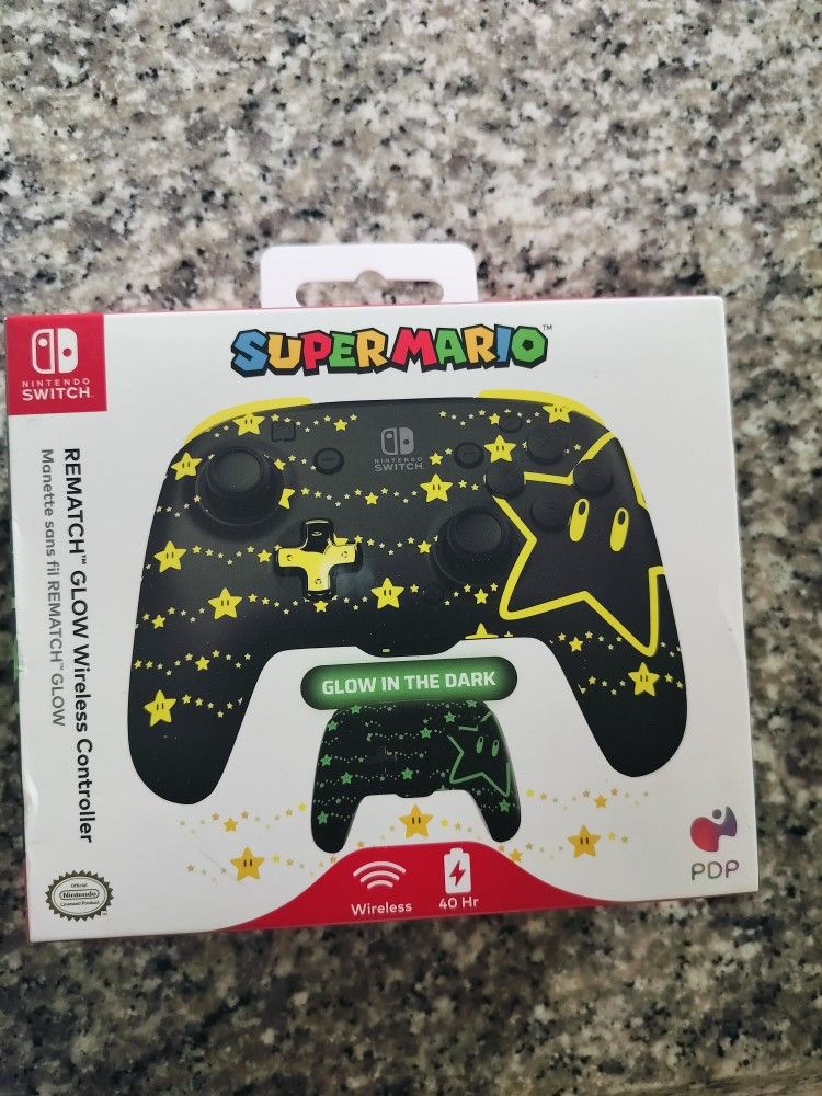 Nintendo Switch Super Star OLED Model Controller (New In Box)

