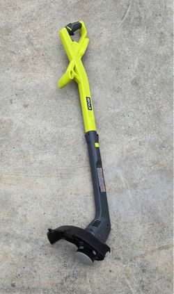 RYOBI ONE+ 18V 10 in. Cordless String Trimmer/Edger Tool Only PCLST01B