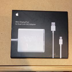 Mini DisplayPort To Dual-link DVI adapter