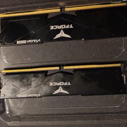 Two 8gb T-Force Ram DDR 5