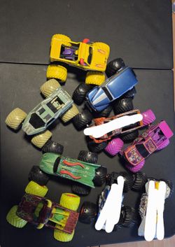 Over sized monster trucks