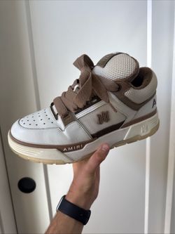 Brown And White Amiri MA-1’s US Size 12