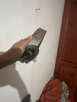 Coach Brown and black belt reversible 