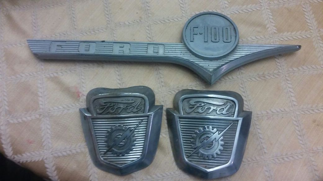 55-56 Ford Truck Emblems