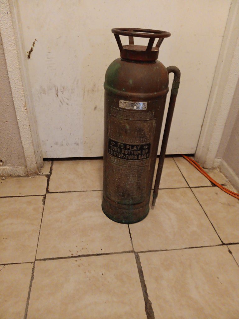 Antique Fire Extingusher