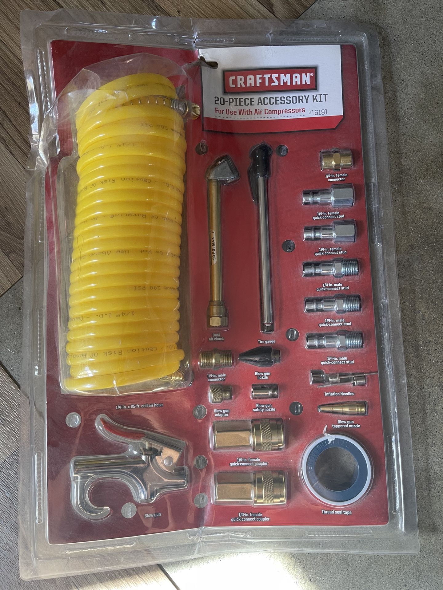New - Craftsman Air Compressor Accessory Kit