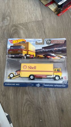 Hot wheels transport Porsche