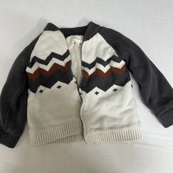 Toddler Size 3 Gymboree Sherpa Lined Jacket Sweater