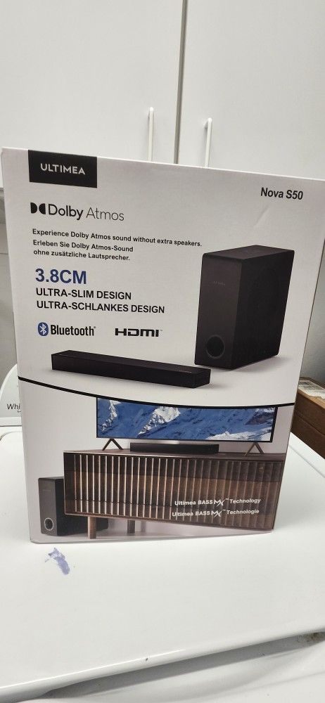 Ultimea 3.8 Surround Sound With Bluetooth