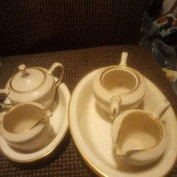 Over 800$.  Worth Of Lenox Mansfield China
