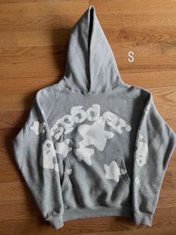 Gray sp5der White Star Design - Size S