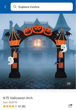 Halloween Arch! Fall holiday decoration BNIB