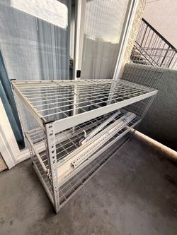 Heavy Duty Metal Wire Shelving Unit