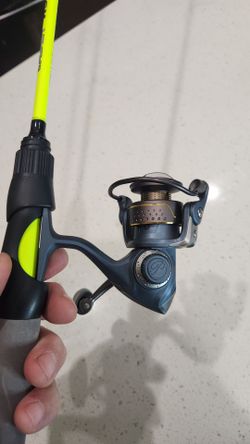 Pflueger President 20 spinning reel + Lew's HS Speed Stick 5'6" UL rod combo