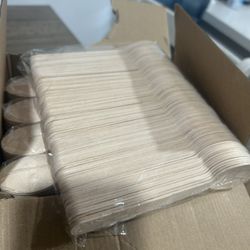 Wooden Spoons  10 Packs 100 Each