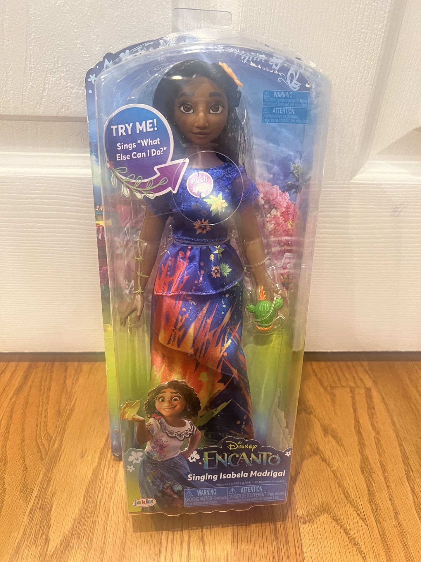Brand New Disney Encanto Isabela Singing Doll (damaged Box)