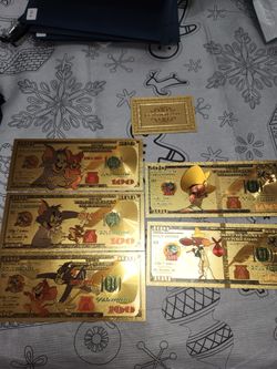 Tom & Jerry Gold Foil