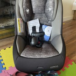 Cosco Mighty Fit 65 DX Convertible Car Seat, Heather Onyx~ Coaco Asiento Infantil Convertible