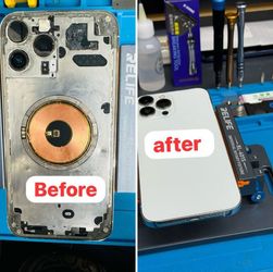 iphone back door & screen