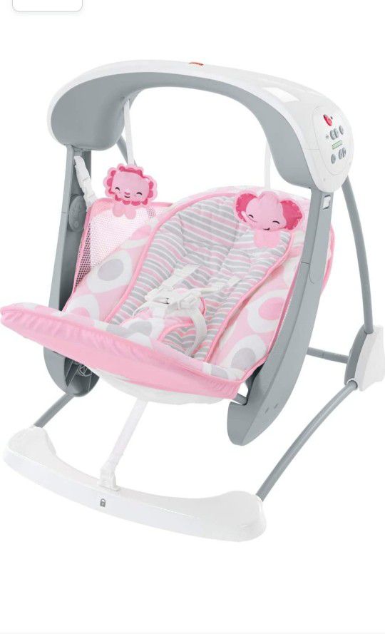 fisher-price deluxe take-along swing & seat