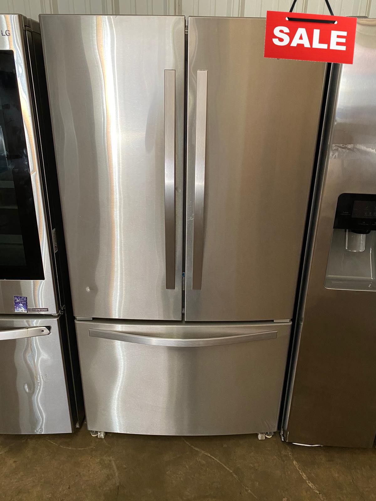 BIG BARGAINS!! AVAILABLE NOW! Refrigerator Fridge Whirlpool Stainless Steel #1789