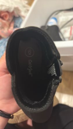 Cat & Jack Girls Kids Black Boot Size 6