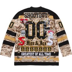 Supreme Digital Camo Fire & Ice Hockey Jersey