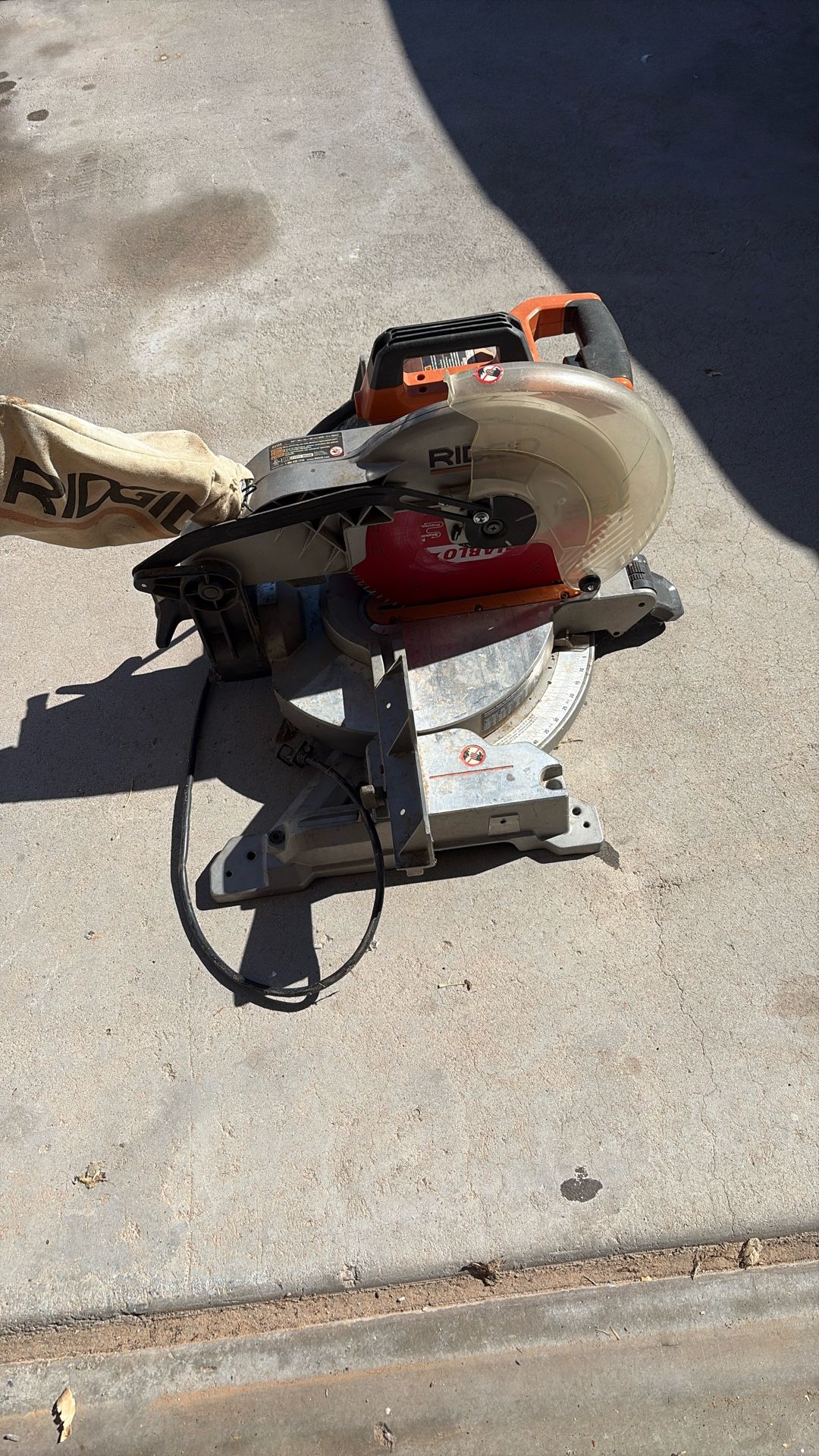 RIDGID MITER SAW 10”