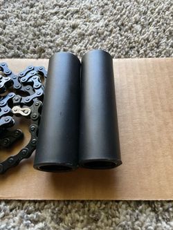 Cult butter pc pegs 4.5 long, odyssey bluebird chain