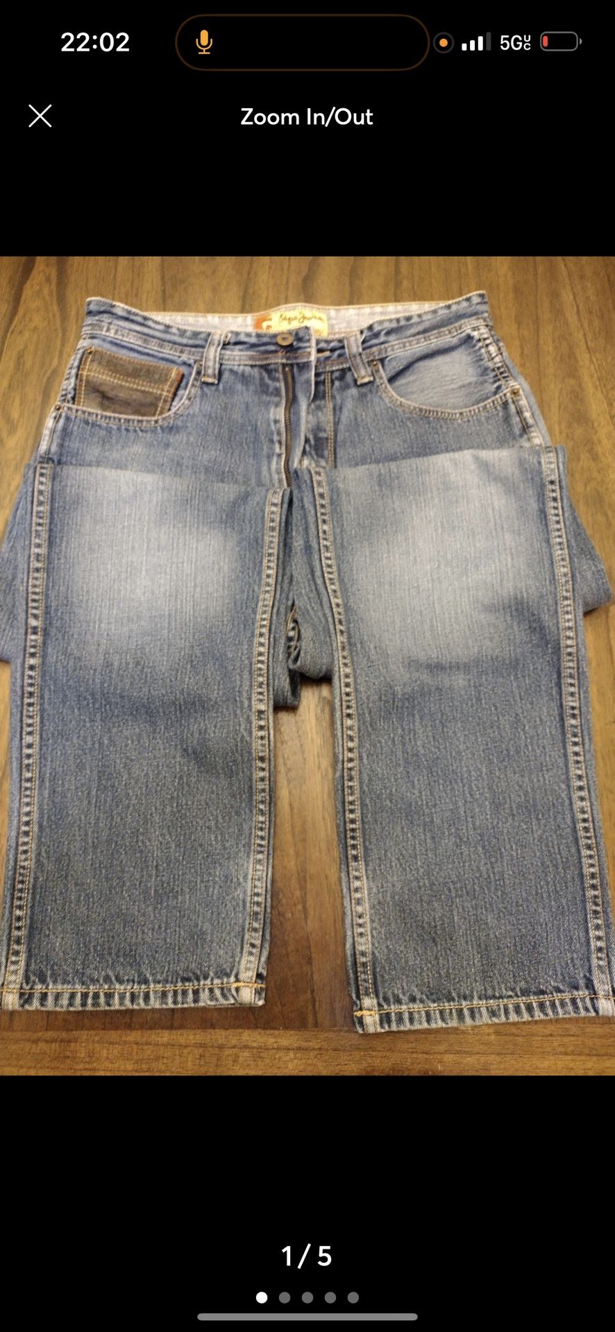 Vintage/Rare Pepe Men’s Jeans London Sz 32