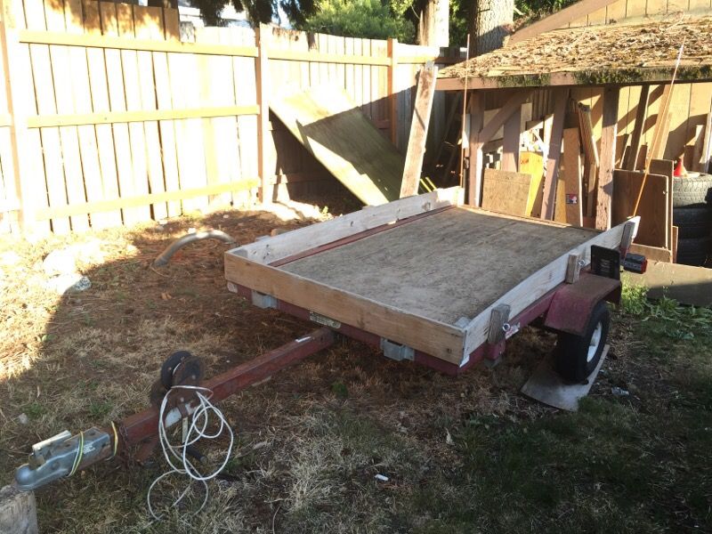 Haulin Utility Tilt Deck Trailer 4x8