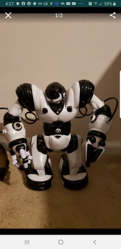 Remote control robot.