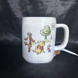 Rae Dunn Disney Winnie The Pooh Tigger Piglet Life Is Full of Ups & Downs Mug