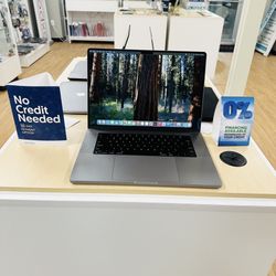 2021 16" MacBookPro TouchBar 3.2GHz M1 16GB RAM 500SSD - We Finance - $1,065 (Middleton, MA)
